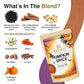 BREWIX, Pumpkin Spice Black Tea Bags (25 Pyramid Bags) | Cozy Fall Blend with Cinnamon, Ginger, Nutmeg & Clove | Caffeinated, Warm & Aromatic | Perfect for Autumn & Halloween