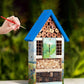 2 PK Large Cedar Wood Insect House Kit for DIY Project Backyard Insect House, Bee House, Nesting Habitat Shelters, Garden Shelter for Bees, Butterflies, Bugs