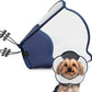 Hard & Heavy Plastic Dog Cone Collar Alternative for Small Dogs (Yorkshire Pomeranian) After Surgery, Adjustable Recovery Cone Anti-Lick, Elizabethan Protective Collar Cone of Shame for Healing