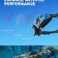ZIONOR G1 Lite Swim Goggles with Swim Cap Comfortable Anti-fog Swimming Goggles Cap Set for Adult Men Women