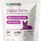 K9 Power Digest Forte for Dogs 1lb – Digestive, Immunity & Calming Support - Enhances Nutrient Absorption - Balances Gut Flora - Eases Discomfort & Boost Mood