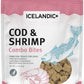 Icelandic+ Cod & Shrimp Combo Bites Dog Treat 3.0-oz Bag
