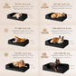 EHEYCIGA Orthopedic Dog Beds for Large Dogs, Waterproof Memory Foam Large Dog Bed with Sides, Non-Slip Bottom and Egg-Crate Foam Pet Couch Bed with Washable Removable Cover, Black