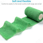 WePet Pet Wrap, Self-Adhesive Non-Woven Bandage, Emergency Cohesive Gauze, for Dogs, Cats, Horse, Birds, Wounds, Wrist Healing, Ankle Sprain, 4 Inch, 3 Rolls