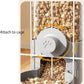 Hanging Automatic Bunny Food Water Dispenser, Gravity Rabbit Cage Feeder and Water Dispenser Ferret Cages Accessories, Cage Cat Food Bowl, for Chinchilla Guinea Pig Hedgehog (Grey)