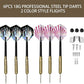 Bristle Dart Board Set, Professional Dart Board 18" with 6pcs 18g Darts Outdoor Dartboard Set, Compressed Sisal Metal Wire Board with Rotating Number Ring