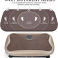 Vibration Plate Fitness Platform Whole Body Exercise Machine with 120 Speed Levels, Lymphatic Drainage, Fat Burning, and Weight Loss, Perfect for Women, Men, and Home Gym Exercise