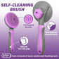 Dog Brush for Shedding, 7 PCS Dog Grooming Brush Kit Including Undercoat Rake, Slicker Brush, Dematting Comb, Nail Clipper, Bath Brush for Long & Short Haired Dogs, Cats - Purple