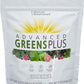 Advanced Greens Plus Powdered Superfood Formula 50 Fruits, Vegetables, Herbs, and Superfoods - Vegan, Vegetarian - 9.84 OZ - 279 g