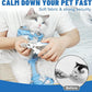 Supet Cat Grooming Hammock, Self-Adhesive Cat Nail Clipper Hammock, Soft Fabric Cat Wrap for Cutting Nails, Quickly Calm Down for Medicine, Teeth Brushing, Ear Cleaning