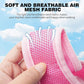 BINGPET No Pull Dog Harness Medium Sized,Breathable Mesh Puppy Cat Harnesses,Pink, M