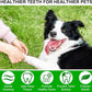 ALIVO Dental Teeth Cleaning Wipes for Dogs & Cats, Remove Bad Breath by Removing No-Rinse Dog Finger Toothbrush, Disposable Gentle Cleaning Pet Dental Care Wipes, 50pc
