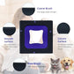 3 in 1 Mini Pet Hair Removal Tool, Dog and Cat Square Hair Remover for Car Detailing Supplies, Clothes, Couch and Carpet, Fur Cleaning Supplies for Furniture-Ergonomic and Anti-Slip, Mini Pet Supplies