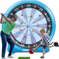 Inflatable 6ft Giant Dartboard, Golf Darts Kick Darts, Soccer & Throw Darts Game with Pump, 2 Kickball, 4 Throw Balls, 20 Golf Balls, Chipping Mat, Giant Dart Board Target Yard Games