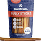 Pawstruck Natural 8–12" Bully Sticks for Dogs – Long-Lasting, Rawhide-Free, Low-Odor, Grain-Free Dental Chew Treat – Single Ingredient, 100% Real Beef – 1 lb Bag – Packaging May Vary