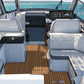 FOCEAN Boat Flooring EVA Foam Boat Decking Faux Teak Marine Flooring Boat Mat Boat Carpet Sheet for Motorboat RV Yacht Kayak Surfboard, 94.5"x 47.2"/35.4"/23.6"/15.7"
