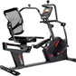 Sunny Health & Fitness Elite Recumbent Cross Trainer & Elliptical Machine with Arm Exercisers for Home Arm/Leg Training, Easy Adjust Seat & Mesh Backrest, Free SunnyFit App Bluetooth Connectivity
