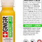 '+GNGR 24 Shots Variety Pack of Organic Immunity Boosting Ginger Shots - Cold Pressed Ginger Shots for All Natural Digestive and Immune Support - Nothing Artificial - USDA Organic (2 Fl Oz, 24 Pack)