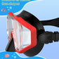 W WSTOO Kids Swim Goggles with Nose Cover,Snorkel Diving Swimming Mask for Youth 5-15,HD 3-Window Wide Vision Anti-Shattered Lens Anti-Fog&Leak