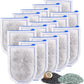15 Pack Carbon Filter Large Compatible with Tetra Whisper EX30/EX45/EX70 Filters, Replacement Filter Cartridges Compatible with Whisper EX30/EX45/EX70 Filters