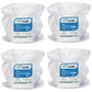 REScue One-Step Disinfectant Cleaner & Deodorizer Wipes for Vet Use – Cleaner for Kennels, Litter Boxes, Vet Offices, Pet Grooming Surfaces – Extra Large Wipes, 160-Count Bucket Refill (4 Pack)