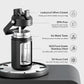 Kids Insualated Water Bottle with Straw - 12oz Stainless Steel Water Bottle with Dual Spouts, Leak-Proof, BPA-Free, Double Wall Vacuum Keeps Cold for 24 Hours for Sports, Travel, School (Black Night)