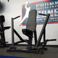 Gronk Fitness Seated Chest Press | Plate Loaded Chest Press Machine for Ultimate Gains | Bench Press Machine Workout | Use with 2" Olympic Plates
