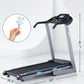 Treadmill with Auto Incline - 300 lb Capacity, 3.0HP Folding Electric Treadmill Up to 8.5 MPH Speed, Running Machine with 17.5" Wide Tread Belt and Bluetooth Speaker for Home Use