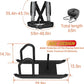 Weight Sled for Training, Heavy Duty 500 LBS Pull Push Sled for Outdoor, Indoor, Football, Durable Steel Weighted Sled, Compatible with 1" & 2" Weight Plate, Frame with Adjustable Reflective Stripe Vest