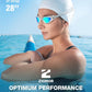 ZIONOR Swim Goggles, G1 SE Swimming Goggles Anti-fog for Adult Men Women