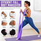 WALITO Resistance Bands for Working Out, Exercise Bands for Women and Men, Workout Bands for Physical Therapy, Stretch, Recovery, Pilates, Rehab, Strength Training and Home Gym
