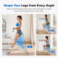 Squat Machine, MERACH R07 2 in 1 Squat Rowing Machine, Easy Setup & Foldable Exercise Equipment, Glute Trainer Machine, Glutes & Leg Home Workout Machine