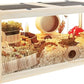 Prolee Hamster Cage with Lock Design,Large Hamster Enclosure with Openable Metal Mesh Top,Wooden Chewproof Gerbil Cage for Hedgehog Mouse Gerbil (48"x20"x20")