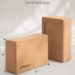 Trideer Cork Yoga Blocks, 2 Pack Natural Cork Blocks, High Density with Non Slip Surface, Eco-Friendly Accessories and Ideal for Yoga, Pilates, Stretching