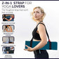 Yoga Mat Straps 2 in 1 - Cotton - Adjustable anti-slip straps for yoga, pilates, stretching, for carrying mats