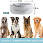 Dog Bowl Ceramic for Medium Large Breed, Heavy Weighted Dog Food Water Feeder Dish,8 in Non - Slip Modern Cute Extra Big Porcelain Pet Bowl Maze Marble Grey