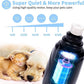 Pet Nail Grinder with LED Light & 2 Grinding Heads, 2-Speed Low Noise & More Powerful Dog Nail Grinder, Pet Nail Trimmer File, Painless Paw Claw Care, Quiet Toenail Grooming Tool for L/M/S Dogs/Cats