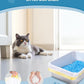 KONE 45 Count Litter Box Liners, Pet* Scoopfree Self-Cleaning Box Liners, Automatic Kitty Litter Bags, Thickened & Leak-Proof Drawstring Cat Litter Waste Bags, Disposable Refill Tray Rectangle Bags