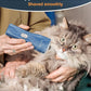 oneisall Pet Clipper for Cat Matted Hair, Pet Shaver for Cats Quiet Pet Clippers Waterproof Cordless Cat Clippers for Matted Hair Long Hair with Storage Bag (Blue)