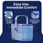 Ice Box - Advanced Cooling Ice Therapy Machine with Ankle Wrap - Ankle Ice Pack Wrap for Targeted Pain Relief, Post Injury/Surgery Recovery, and More
