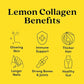 Further Food Lemon Collagen Peptides Powder, Grass-Fed Pasture-Raised Hydrolyzed Type 1 & 3 Protein, Gut Health + Joint, Hair, Skin, Nails, Paleo Keto Sugar-Free 10.50 oz