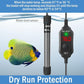 AquaMiracle Adjustable 300W Aquarium Heater Submersible Fish Tank Heater Super Short Aquarium Heater with LED Digital Display Thermostat, for Tanks 40-60 Gallons