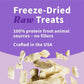 Halo Freeze Dried Raw Cat Treats, 100% Chicken Breast Recipe, Cat Treats Pouch, All-Natural High Protien Treat, 2.2 Oz Pouch