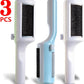 3 Packs Pet Hair Remover Roller Lint Brush and Reusable Lint Roller Dog & Cat Hair Remover for Rug, Furniture, Couch, Car, Carpet, Clothes and Bedding Multi-Surface Fur Removal Tool