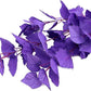 ALEGI Silk Aquarium Plants, 16 Inch Artificial Silk Plants Decorations for Fish Tank,Aquarium Décor Plastic Plants (Purple, 2 Pack)