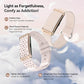 Smart Bracelet with Blood Oxygen/Blood Pressure Monitor, 60-Day Battery Health Fitness Tracker with 2 Bands,Lifetime Membership,Activity Tracking Heart Rate Sleep Monitor for Android iOS