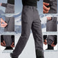 FREE SOLDIER Men's Waterproof Snow Insulated Pants Winter Skiing Snowboarding Pants with Zipper Pockets