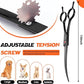 JASON 7.5" Dog Grooming Scissor - Professional Down-curved Shear with Ergonomic Handle Japanese Stainless Steel Hair Scissor for Dogs, Cats and Other Pets, Sharp (Down-curved, Black)