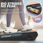 FUNMILY Smallest Walking Pad with 5% Incline, 2 in 1 Under Desk Treadmill for Home Office, 2.5 HP Mini Compact Walking Treadmill, Installation-Free/300lbs Weight Capacity/Unique Lighting Design