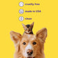 Petsmile Professional Pet Teeth Brushing Kit for Cats & Dogs - Only VOHC Accepted Toothpaste & Patented Toothbrush - Proven to Control Plaque & Tartar Calprox Formula (London Broil, 2.5 Oz)